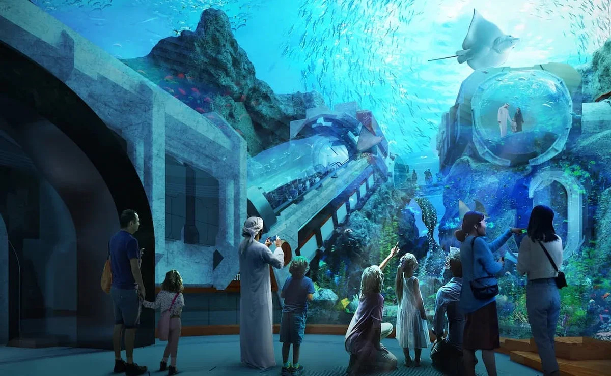 В ОАЭ откроется морской тематический парк с самым большим аквариумом в мире